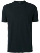 Zanone - Classic T-shirt - Men - Cotton - 56, Blue, Cotton