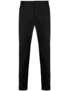 Entre Amis Slim Fit Tailored Trousers - Black
