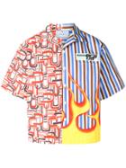 Prada Short-sleeve Printed Shirt - Blue