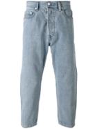 Diesel Cropped Jeans, Men's, Size: 34, Blue, Cotton