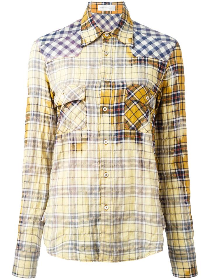 Faith Connexion West Shirt, Women's, Size: Xs, Yellow/orange, Cotton/spandex/elastane