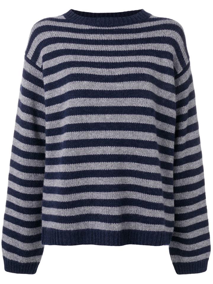 Sofie D'hoore Striped Cashmere Sweater - Blue