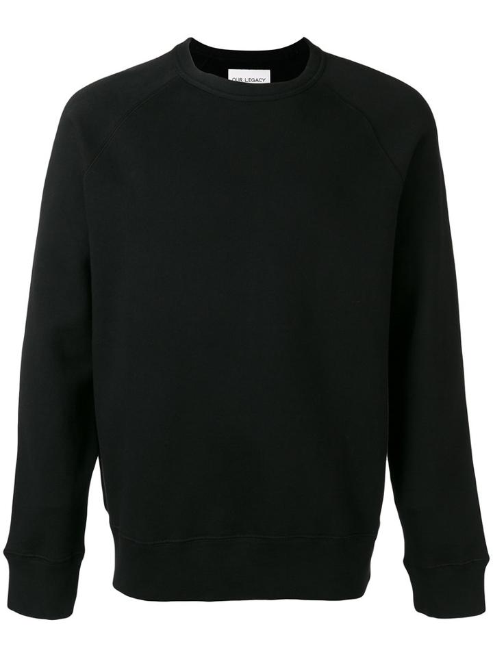 Our Legacy - Classic Sweatshirt - Men - Cotton - L, Black, Cotton