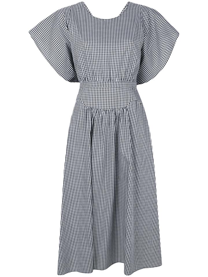 No21 Flared Check Dress - Multicolour
