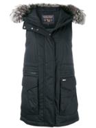 Woolrich Hooded Vest - Black