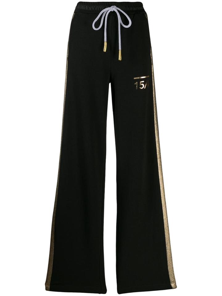 Versace Jeans Drawstring Track Pants - Black