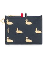 Thom Browne Duck Embossed Small Coin Purse - Blue