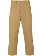 Société Anonyme - Ginza Trousers - Unisex - Cotton - L, Brown, Cotton