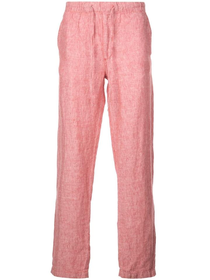 Onia Relaxed Fit Carter Trousers - Red