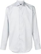 Canali Micro Pattern Shirt - Grey