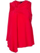 Yigal Azrouel Drapey Tank Top - Blue