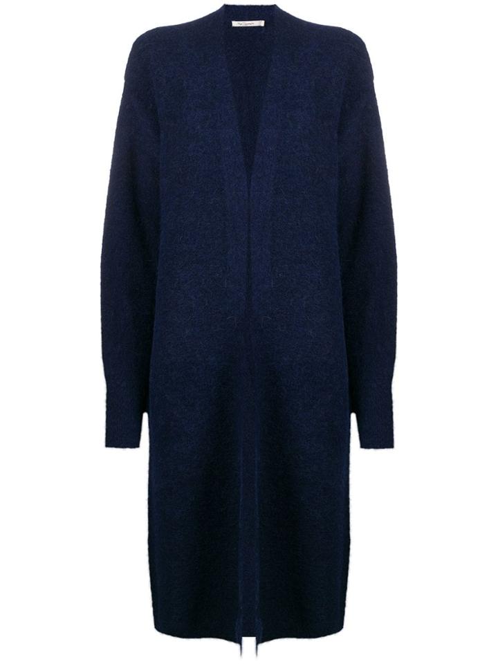 Mes Demoiselles Relaxed Long Cardigan - Blue