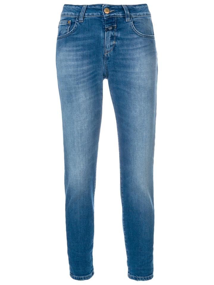 Closed Washed Skinny Jeans - Blue