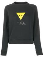 Maison Kitsuné Triangle Graphic Sweatshirt - Black