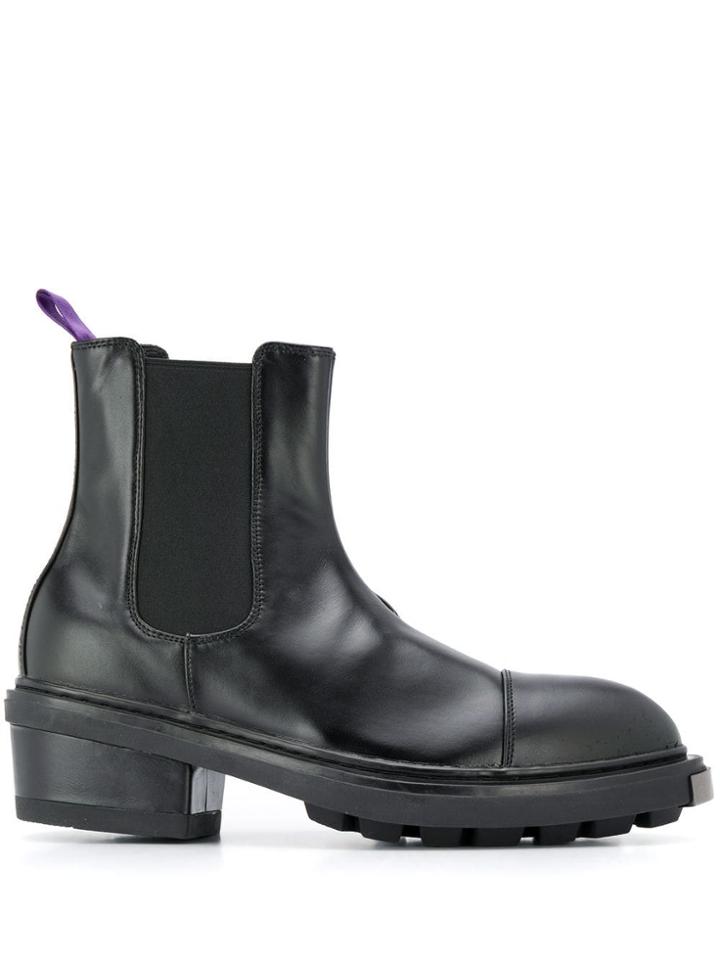 Eytys Chunky Sole Ankle Boots - Black