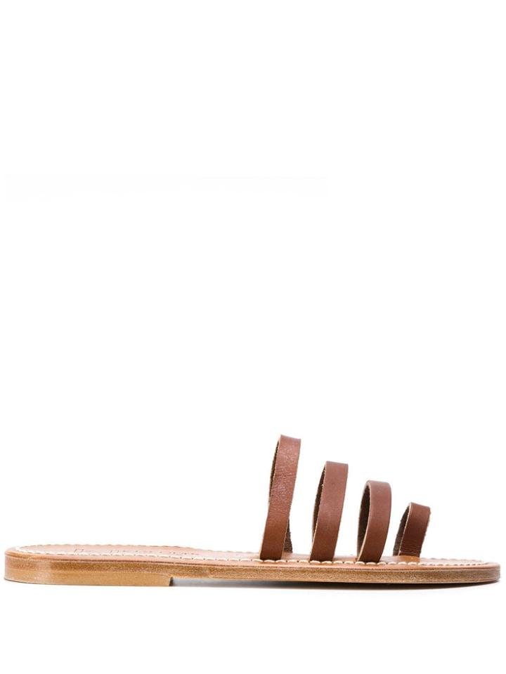 K. Jacques Alboran Sandals - Brown