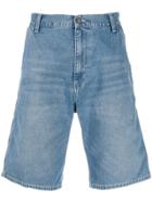 Carhartt Knee-high Denim Shorts - Blue