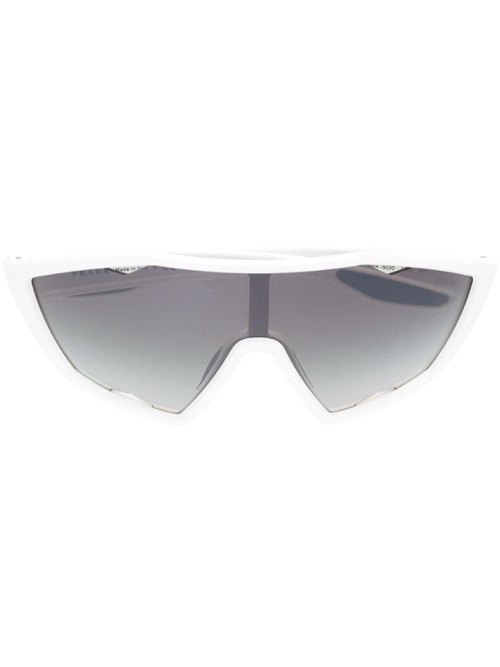 Prada Eyewear Prada Linea Rossa Sunglasses - White