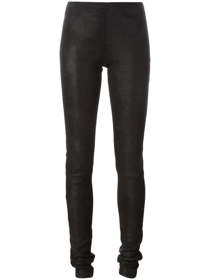 Rick Owens Stretch Leggings - Black
