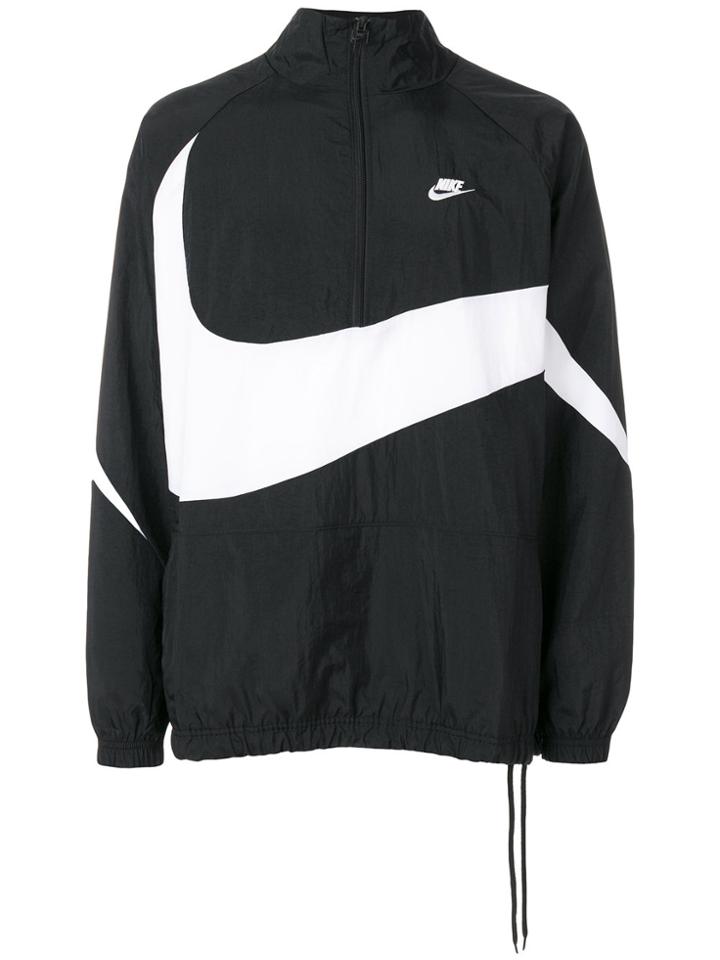 Nike Swoosh Sports Sweatshirt - Black