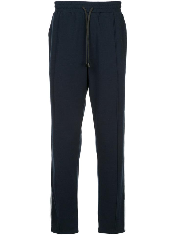 The Upside Side Panel Track Pants - Blue