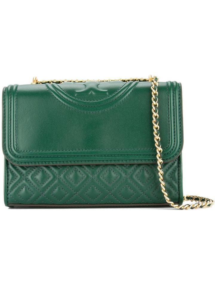 Tory Burch Fleming Small Convertible Shoulder Bag - Green