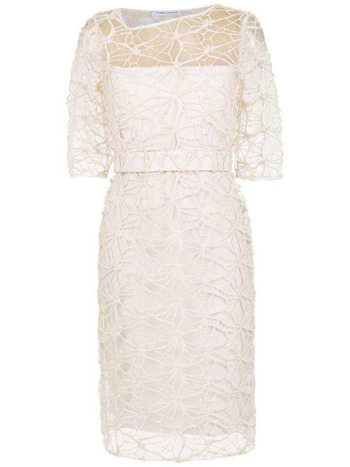 Gloria Coelho Lace Dress - Neutrals