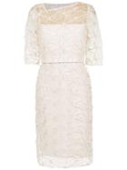 Gloria Coelho Lace Dress - Neutrals