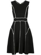 Lela Rose Flared Panel Dress
