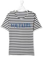 Zadig & Voltaire Kids Logo Striped T-shirt - Blue