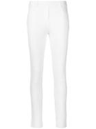 Blumarine Slim Fit Trousers - White
