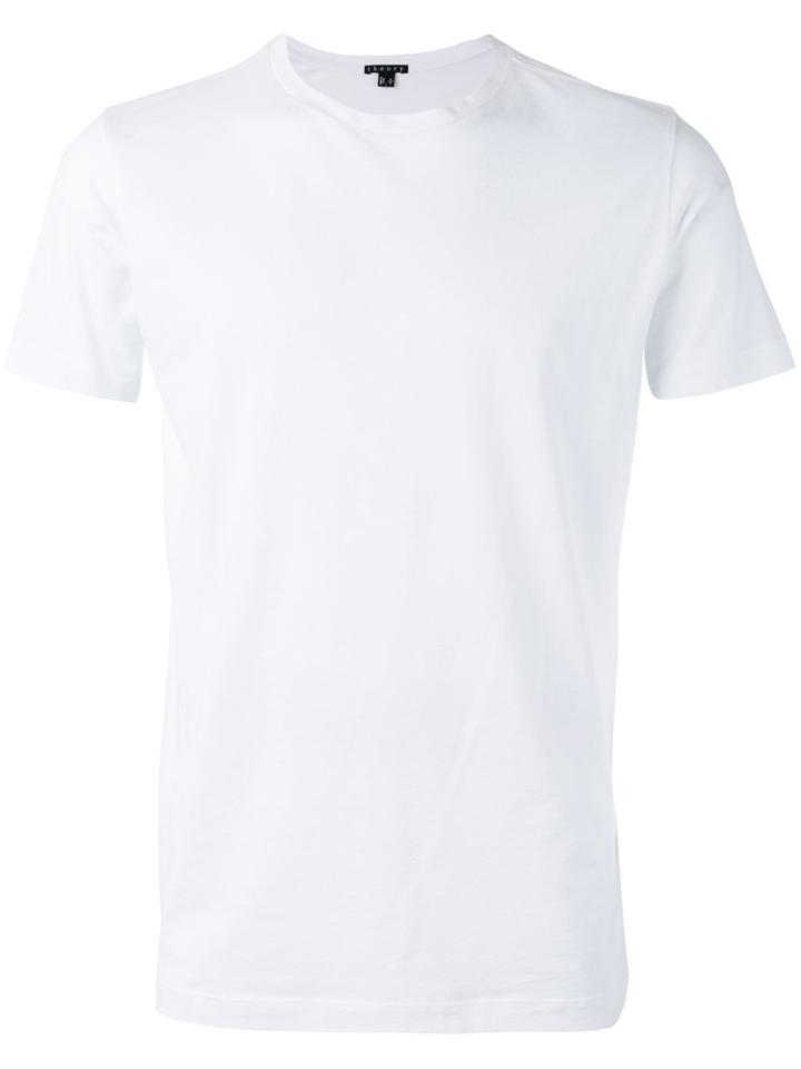 Theory - Plain T-shirt - Men - Cotton/spandex/elastane - M, White, Cotton/spandex/elastane