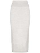 Max Mara Fitted Midi Skirt - Grey