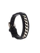 Emanuele Bicocchi Chain Cuff Bracelet, Men's, Black