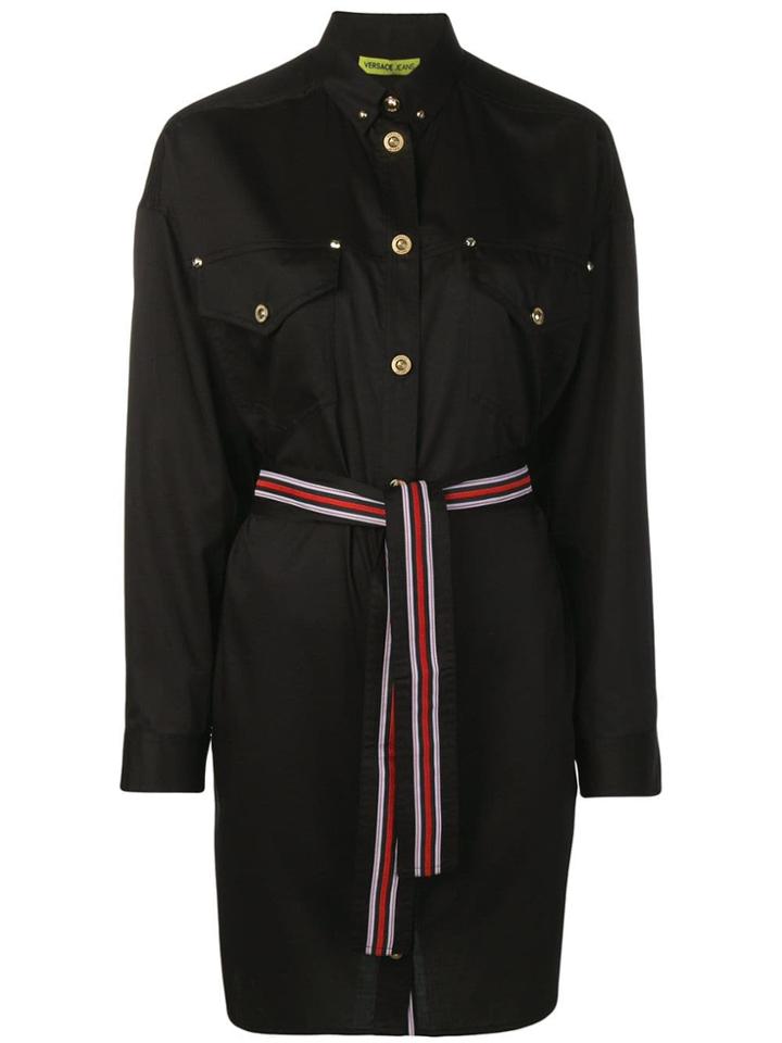 Versace Jeans Shirt Dress - Black
