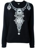 Kenzo Embellished Collar Sweatshirt