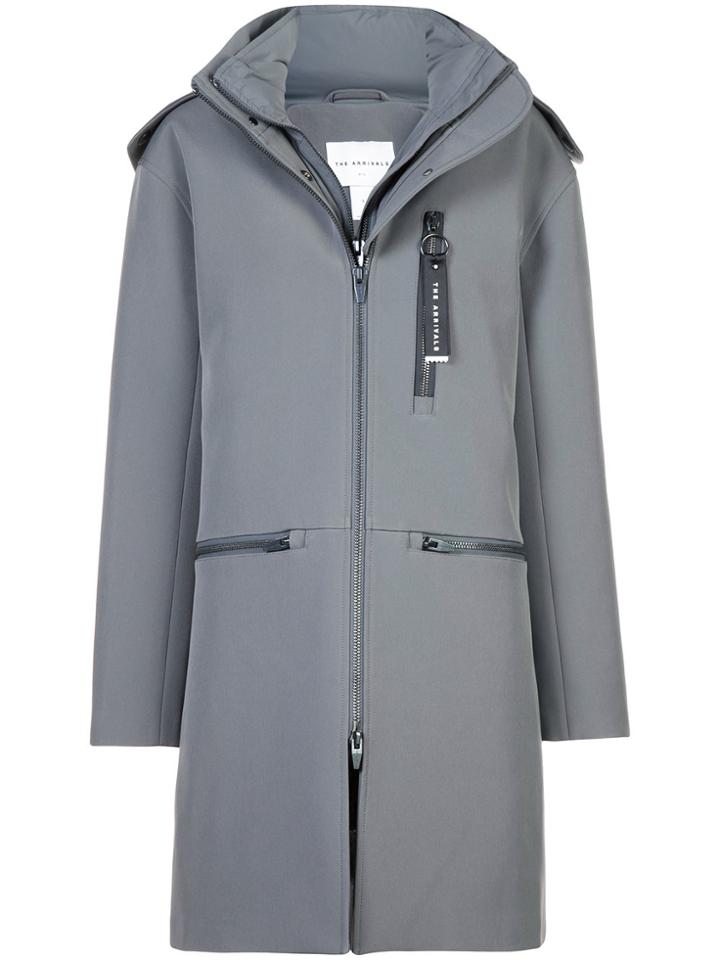 The Arrivals Halstr0m Iii Parka Coat - Grey