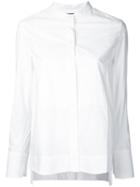 Bassike - Boxy Tailored Shirt - Women - Cotton - 6, White, Cotton