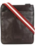 Bally Striped Strap Messenger Bag