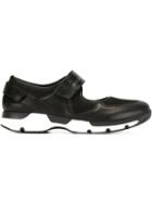 Moncler Cut-out Sneakers, Women's, Size: 39, Black, Rubber/leather