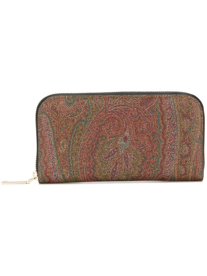 Etro Paisley Print Purse - Multicolour