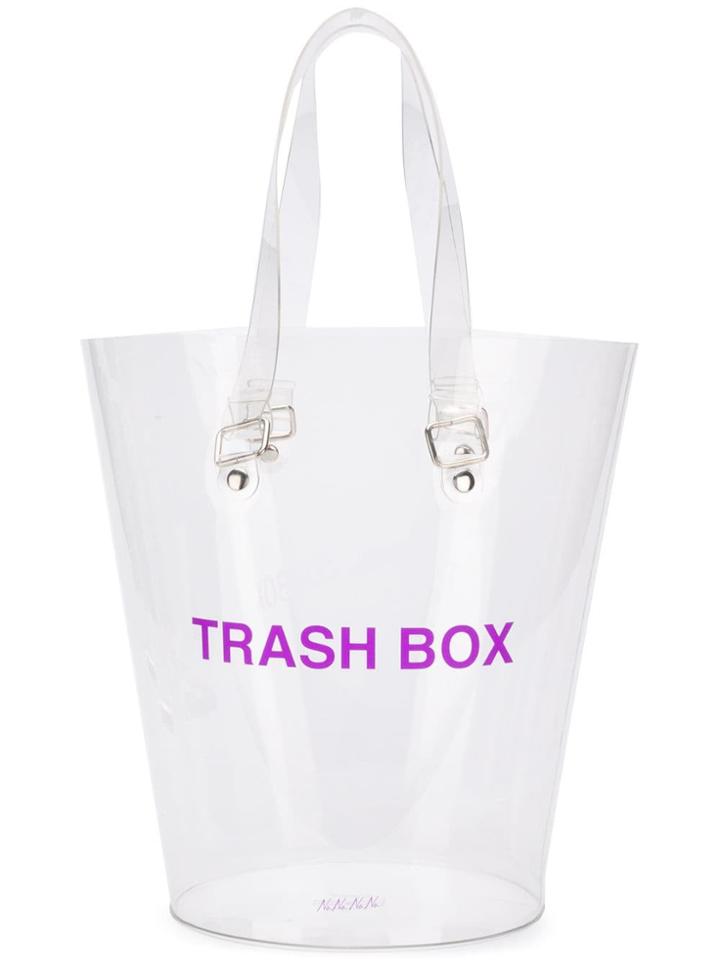 Nana-nana Not A Trash Box Bag - White