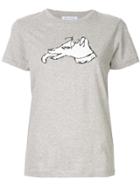 Bella Freud Dog T-shirt - Grey