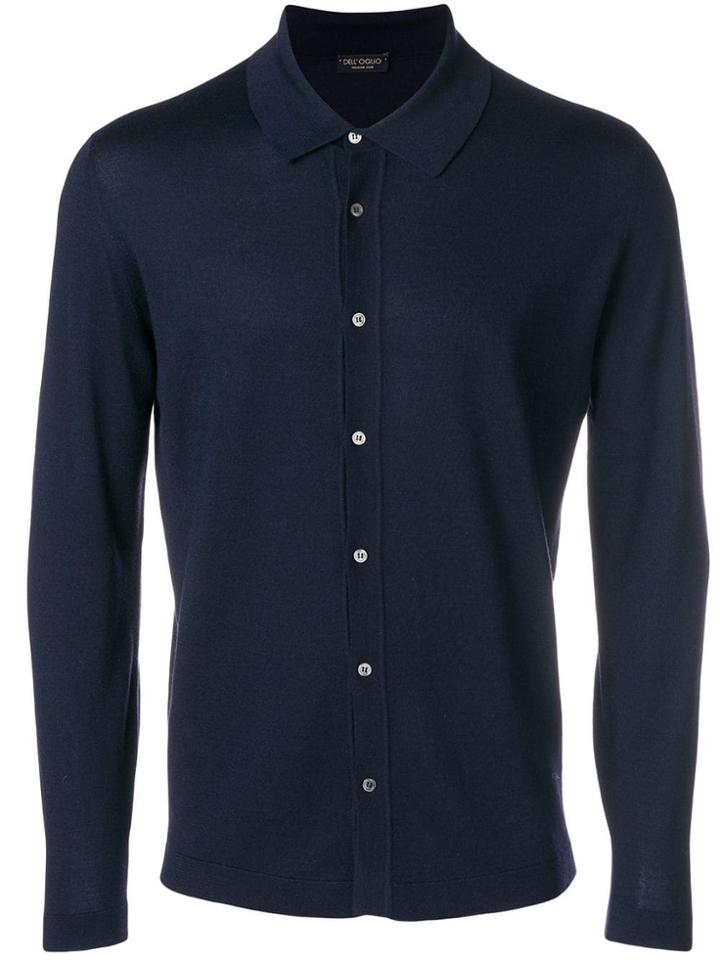 Dell'oglio Fine Knit Shirt - Blue