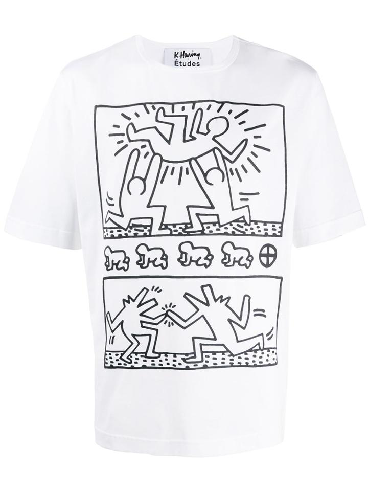 Études X Keith Haring Crewneck T-shirt - White