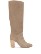 Chanel Pre-owned Cc Boots Shoes - Neutrals