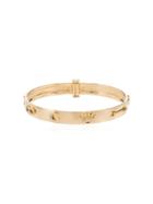 Foundrae Triptych Symbol Diamond Bangle - Metallic