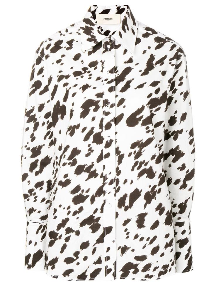 Ports 1961 Dalmatian Printed Shirt - White