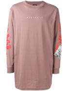 Diesel T-lucas-ls-yb Sweatshirt - Pink