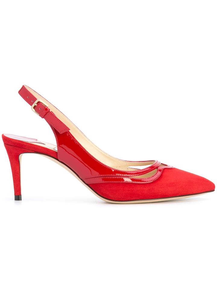 Jimmy Choo Harrison 65 Pumps - Red